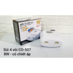 Máy sủi khí tạo oxy 4 vòi COCO CO-507 cho bể cá cảnh