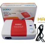 Oxy TÍCH ĐIỆN 2 vòi SOBO SB-10000 cho hồ cá (Thế hệ 2)